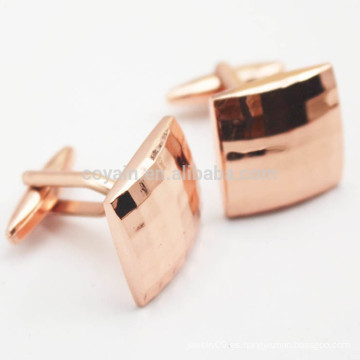 Cufflinks De Cobre Personalizado Con Plaid